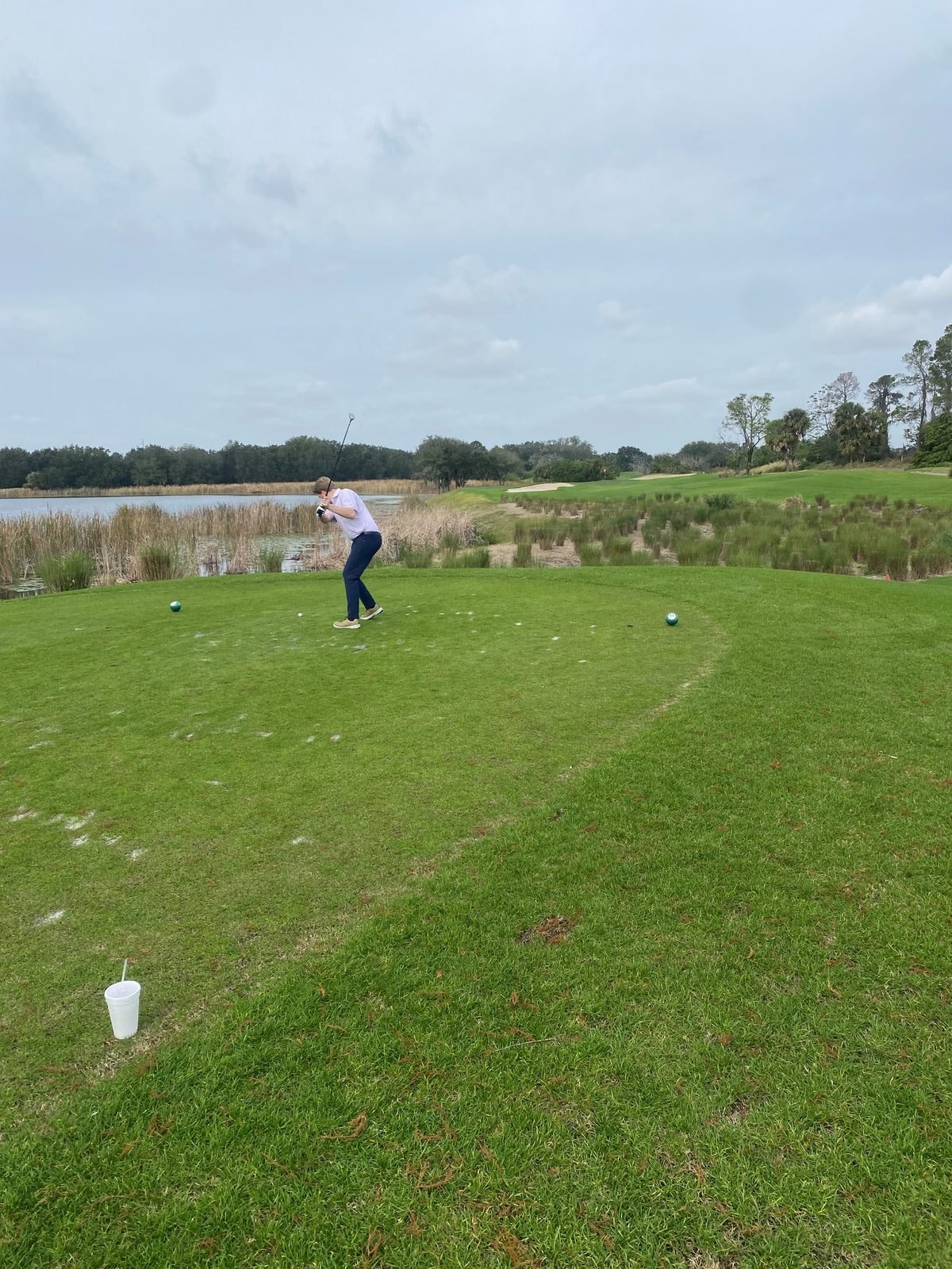 A gentleman of the Cup on a Florida tee, from Tampa II.